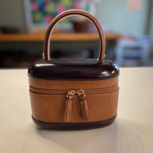 Scuola del Cuoio Laura bag, handmade, Florence, Italy, brown leather
